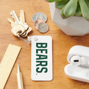 Baylor University BEARS Wordmark Keychain