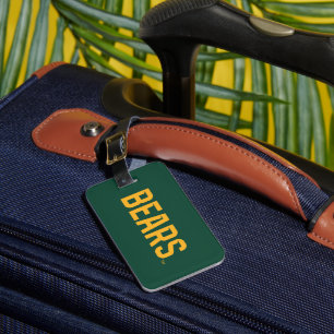 Baylor University BEARS Wordmark Luggage Tag