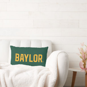 Baylor University BEARS Wordmark Lumbar Pillow