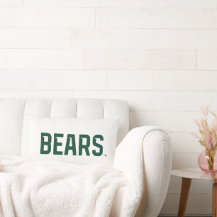 Baylor University BEARS Wordmark Lumbar Pillow