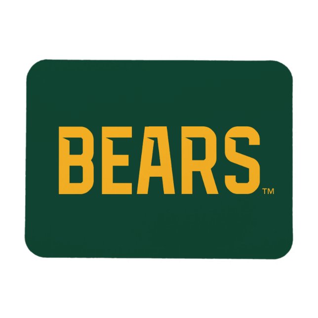 Baylor University BEARS Wordmark Magnet (Horizontal)