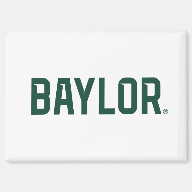 Baylor University BEARS Wordmark Magnet (Front)