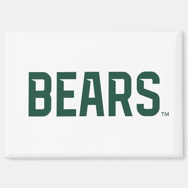 Baylor University BEARS Wordmark Magnet (Front)