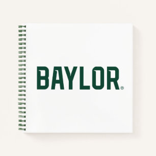 Baylor University BEARS Wordmark Notebook