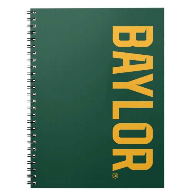 Baylor University BEARS Wordmark Notebook (Front)