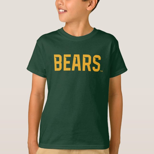 Baylor University BEARS Wordmark T-Shirt (Front)