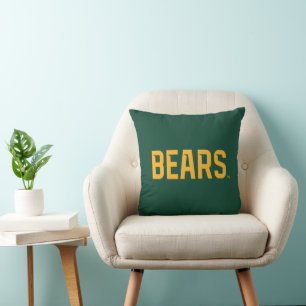 Baylor University BEARS Wordmark Throw Pillow