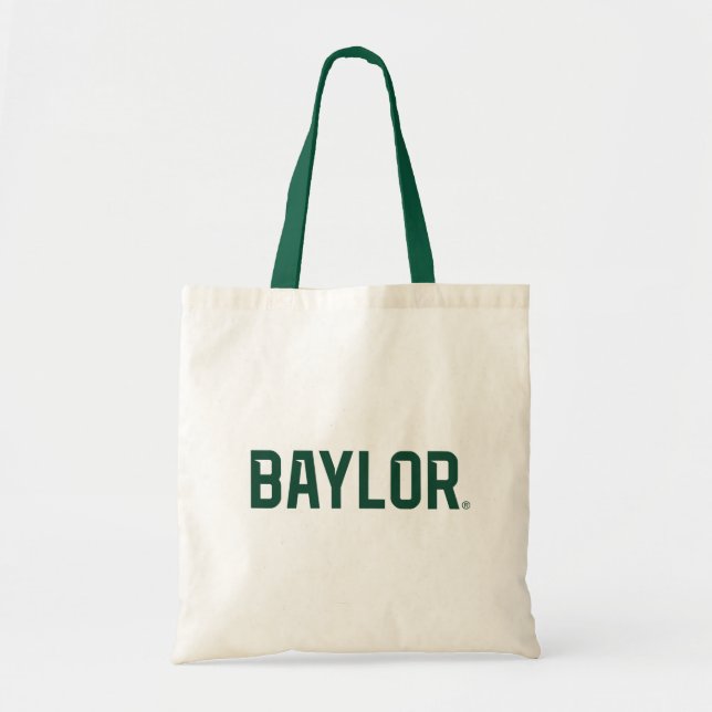 Baylor University BEARS Wordmark Tote Bag (Front)