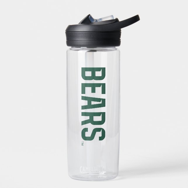 Baylor University BEARS Wordmark Water Bottle (Left)