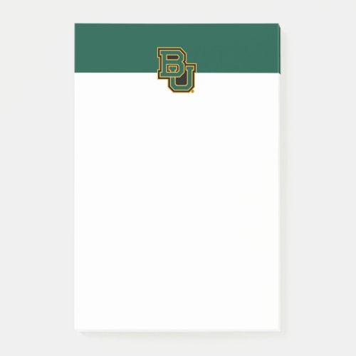 Baylor University Block Letters Post_it Notes