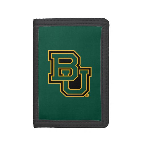 Baylor University Block Letters Trifold Wallet