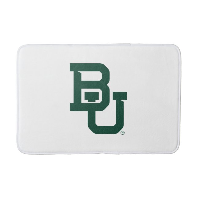 Baylor University BU Logo Bath Mat (Front)