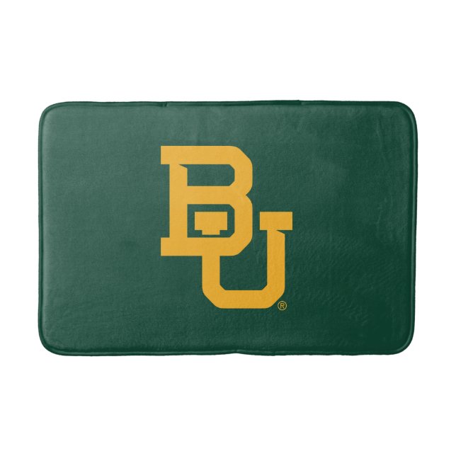 Baylor University BU Logo Bath Mat (Front)