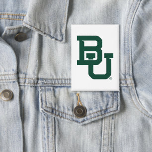Baylor University BU Logo Button