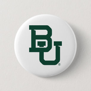 Baylor University BU Logo Button