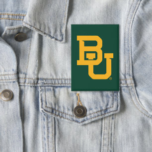 Baylor University BU Logo Button