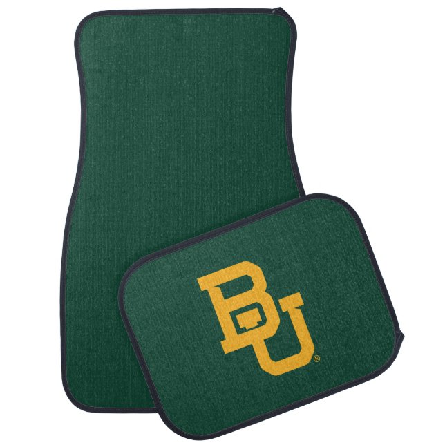 Baylor University BU Logo Car Floor Mat (Set)