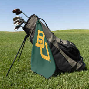 Baylor University BU Logo Golf Towel