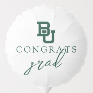 Baylor University BU Logo Graduation Balloon