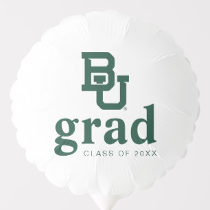Baylor University BU Logo Graduation Balloon