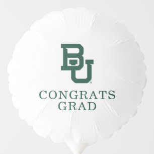 Baylor University BU Logo Graduation Balloon