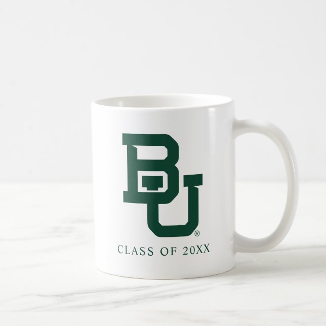 Baylor University BU Logo Graduation Coffee Mug (Right)