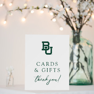 Baylor University BU Logo Graduation Foam Board