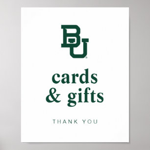 Baylor University BU Logo Graduation Poster
