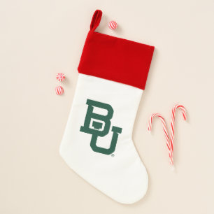 Baylor University BU Logo Holiday Christmas Stocking
