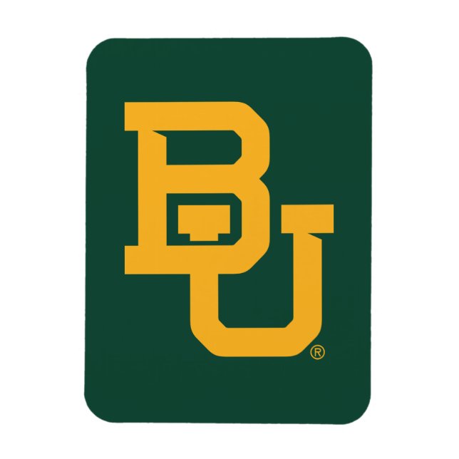 Baylor University BU Logo Magnet (Vertical)