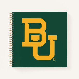 Baylor University BU Logo Notebook