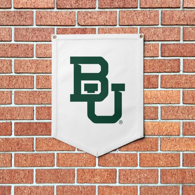 Baylor University BU Logo Pennant (Insitu 1)