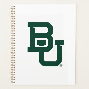 Baylor University BU Logo Planner