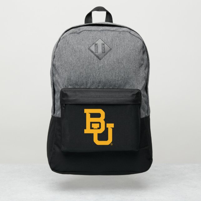 Baylor University BU Logo Port Authority® Backpack (Front)