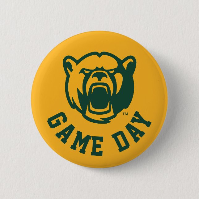 Baylor University Game Day Button (Front)
