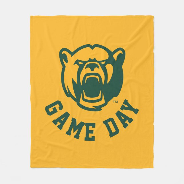 Baylor University Game Day Fleece Blanket (Front)