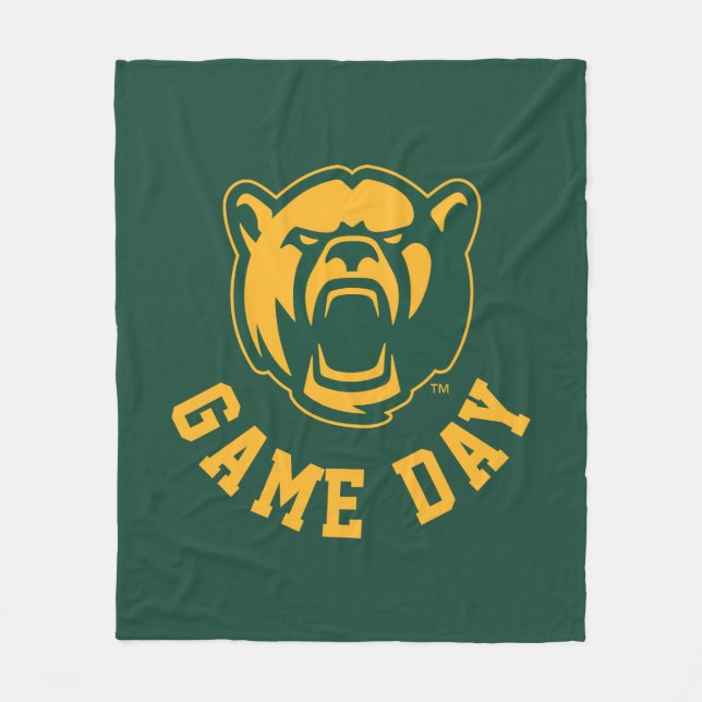 Baylor University Game Day Fleece Blanket (Front)
