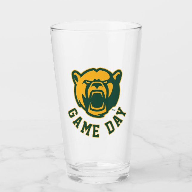 Baylor University Game Day Glass (Front)