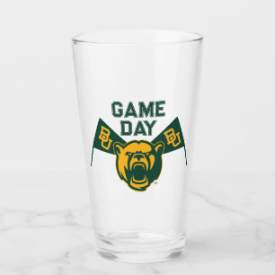 Baylor University Game Day Glass