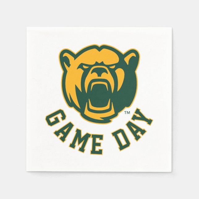 Baylor University Game Day Napkins (Front)