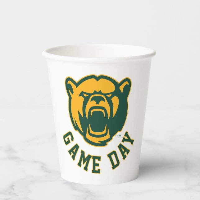 Baylor University Game Day Paper Cups (Front)