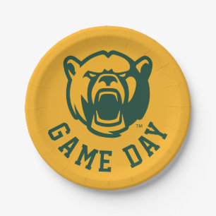 Baylor University Game Day Paper Plates