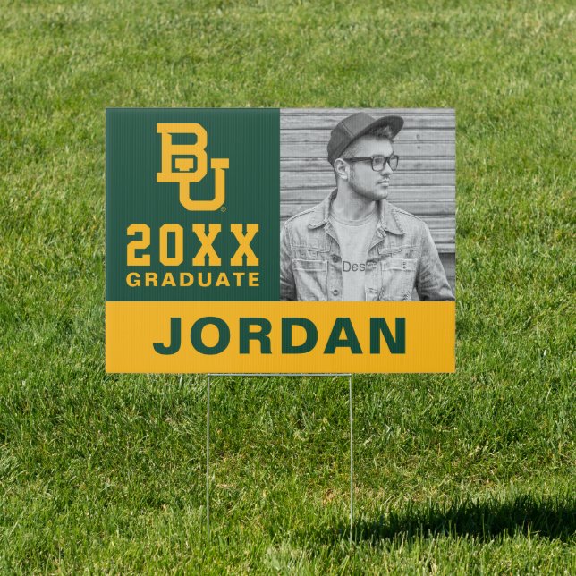 Baylor University Graduate - Photo Sign (Insitu)