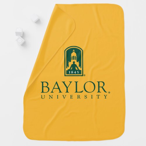 Baylor University Institutional Mark Baby Blanket