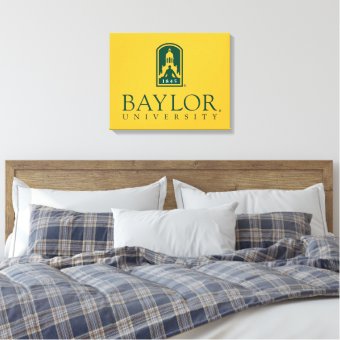 Baylor University Institutional Mark Canvas Print | Zazzle