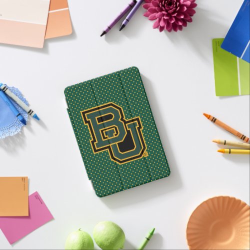 Baylor University Polka Dot Pattern iPad Mini Cover