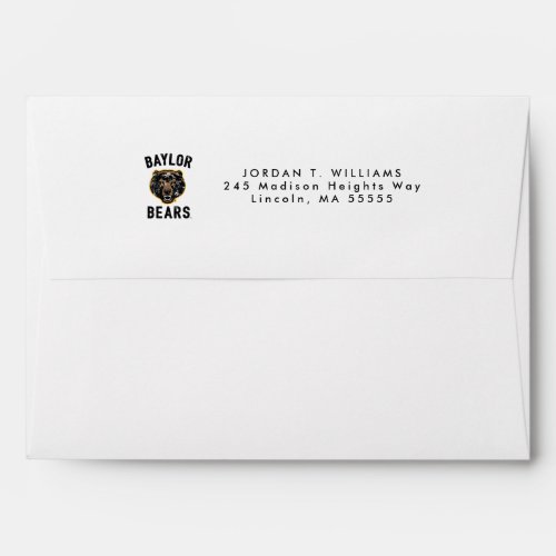 Baylor University Vintage Envelope