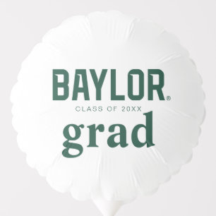 Baylor University Wordmark Gradaution Balloon