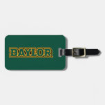 Baylor University Wordmark Luggage Tag at Zazzle