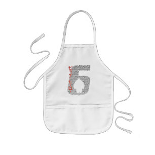 Baymax 6 Pattern Kids' Apron